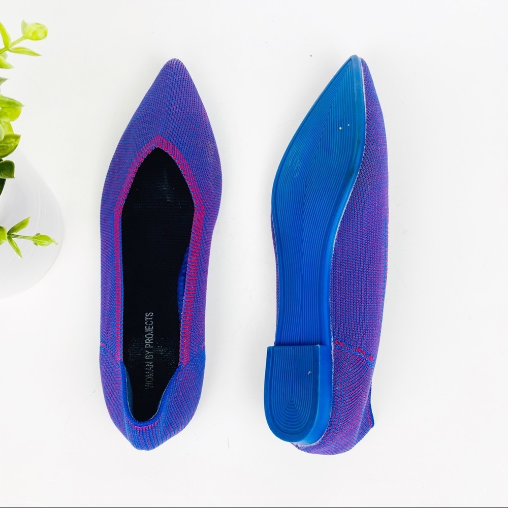 Women by Projects | NOT Rothy's Purple & Red Flats